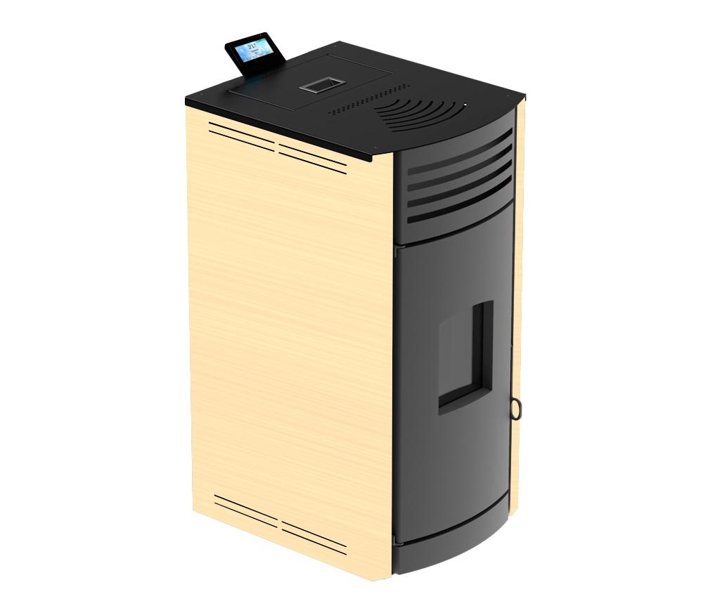 RobinWood Pelletkaminofen wasserführend Enya Aqua Beige 12-30 kW<br>(Variante: 12 kW) RobinWood Pelletkaminofen wasserführend Enya Aqua Beige 12-30 kW<br>(Variante: 12 kW)